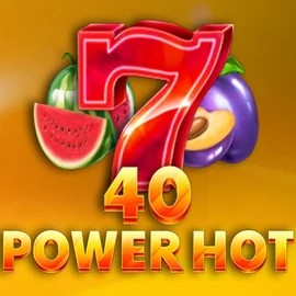 40 Power Hot slot logo by Amusnet Interactive at Leon Casino