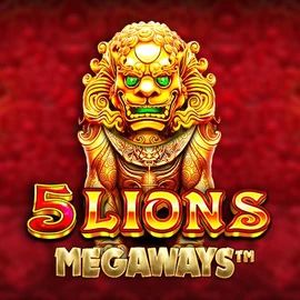 Slots logo of 5 Lions Megaways from Pragmatic Play at Leon Casino