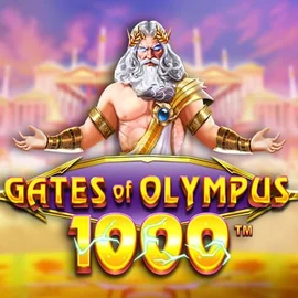 Gates of Olympus 1000 logo – Slots by Pragmatic Play at Leon Casino