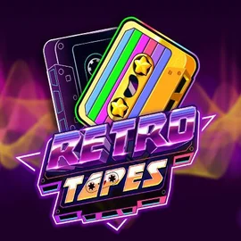 Retro Tapes logo by Push Gaming Leon Casino