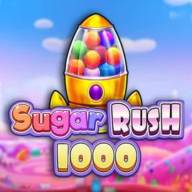 Sugar Rush 1000 slot logo by Pragmatic Play at Leon Casino