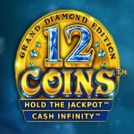 12 Coins Grand Diamond Edition by Wazdan, showcased at leonkazino.org – game logo