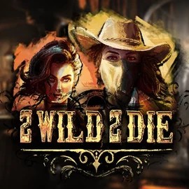 2 Wild 2 Die slot logo by Hacksaw Gaming at Leon Casino