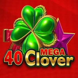 40 Mega Clover game by Amusnet Interactive – logo hosted on Leon Casino