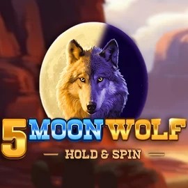 5 Moon Wolf online game logo by Apparat Gaming on leonkazino.org