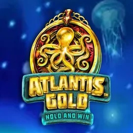 Atlantis Gold slot logo by SYNOT Games at Leon Casino