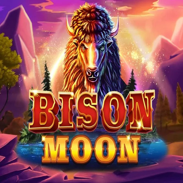 Official Slots logo: Bison Moon by Northern Lights Gaming at Leon Casino