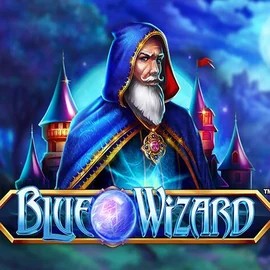 Blue Wizard logo by Quickspin Leon Casino