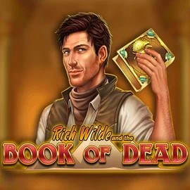 Official Slots logo: Book of Dead by Play’n GO at Leon Casino