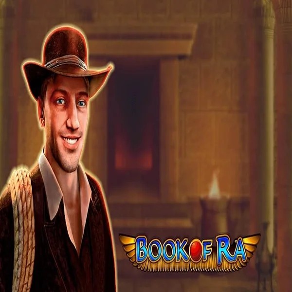 Book of Ra game by Greentube – logo hosted on Leon Casino