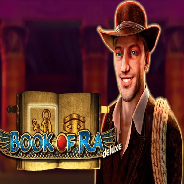 Enjoy Book of Ra Deluxe by Novomatic – logo hosted on leonkazino.org
