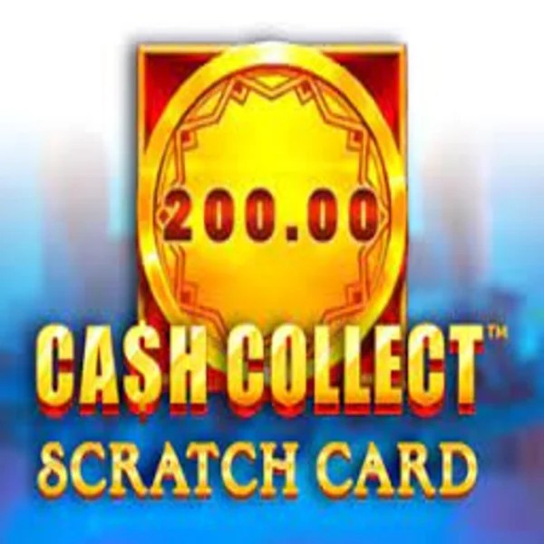 Cash Collect Scratch slot logo by Playtech at Leon Casino