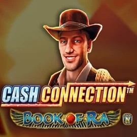 Cash Connection Book Of Ra logo by Novomatic at Leon Casino