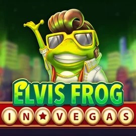 Elvis Frog In Vegas slot logo by BGAMING at Leon Casino
