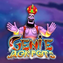 Genie Jackpots logo – Jackpots by Blueprint Gaming at Leon Casino