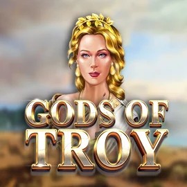 Slots logo of Gods of Troy from Red Tiger Gaming at Leon Casino
