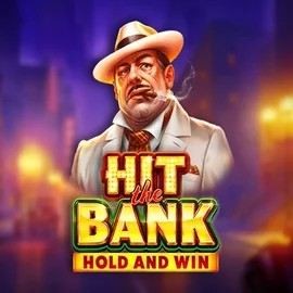 Hit The Bank Hold and Win online game logo by Playson on leonkazino.org
