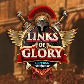 Links of Glory slot logo by Slingshot Studios at Leon Casino