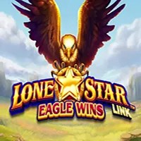 Lone Star Link Eagle Wins logo – Slots by Novomatic at Leon Casino
