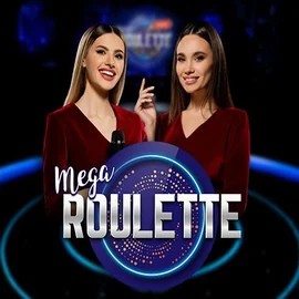 Mega Roulette logo by Pragmatic Play at Leon Casino