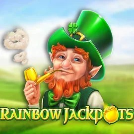 Rainbow Jackpots game by Red Tiger Gaming – logo hosted on Leon Casino