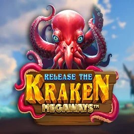 Release the Kraken Megaways online game logo by Pragmatic Play on leonkazino.org