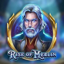 Rise of Merlin slot logo by Play’n GO at Leon Casino