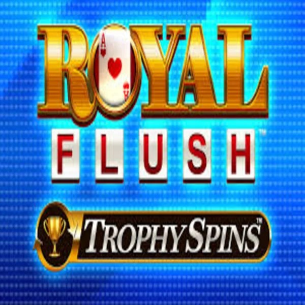 Royal Flush Trophy Spins logo by Greentube Leon Casino