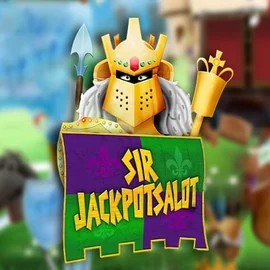 Sir Jackpots Alot logo by Core Gaming at Leon Casino