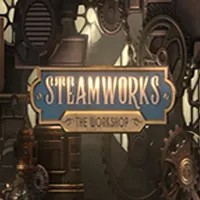 Steamworks The Workshop game by Peter & Sons – logo hosted on Leon Casino