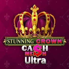Stunning Crown Cash Mesh Ultra online game logo by BF Games on leonkazino.org