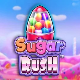 Sugar Rush slot visual from Pragmatic Play available on leonkazino.org