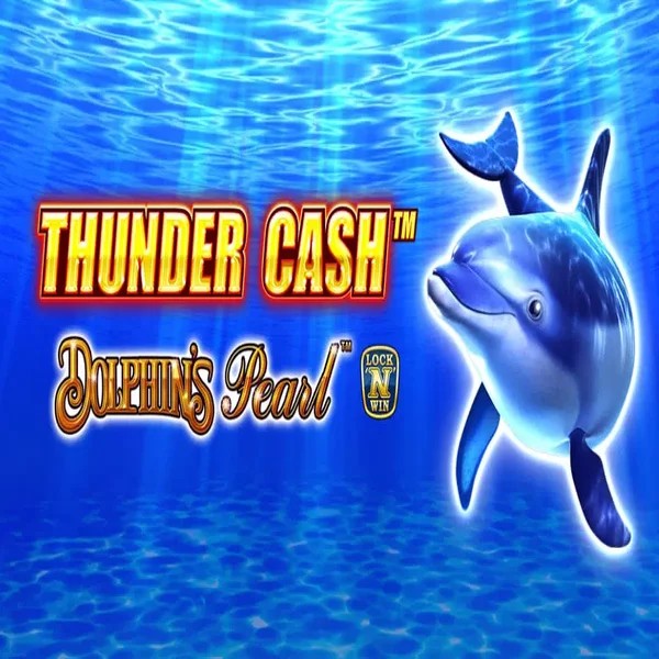 Thunder Cash Dolphins Pearl by Novomatic, showcased at leonkazino.org – game logo