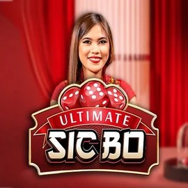 Ultimate Sic Bo slot logo by Ezugi at Leon Casino